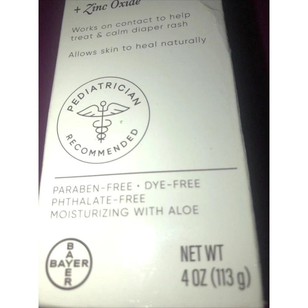 A+D Diaper Rash Cream with Dimethicone + Zinc Oxide 4oz Exp 6/2026*